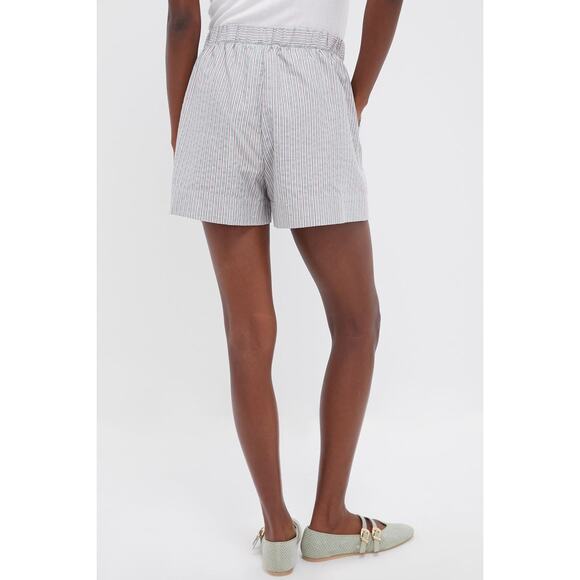 POMANDER PLACE Sage Stripe Lane Short Size M NWT Retail $98 Tuckernuck - Picture 2 of 8